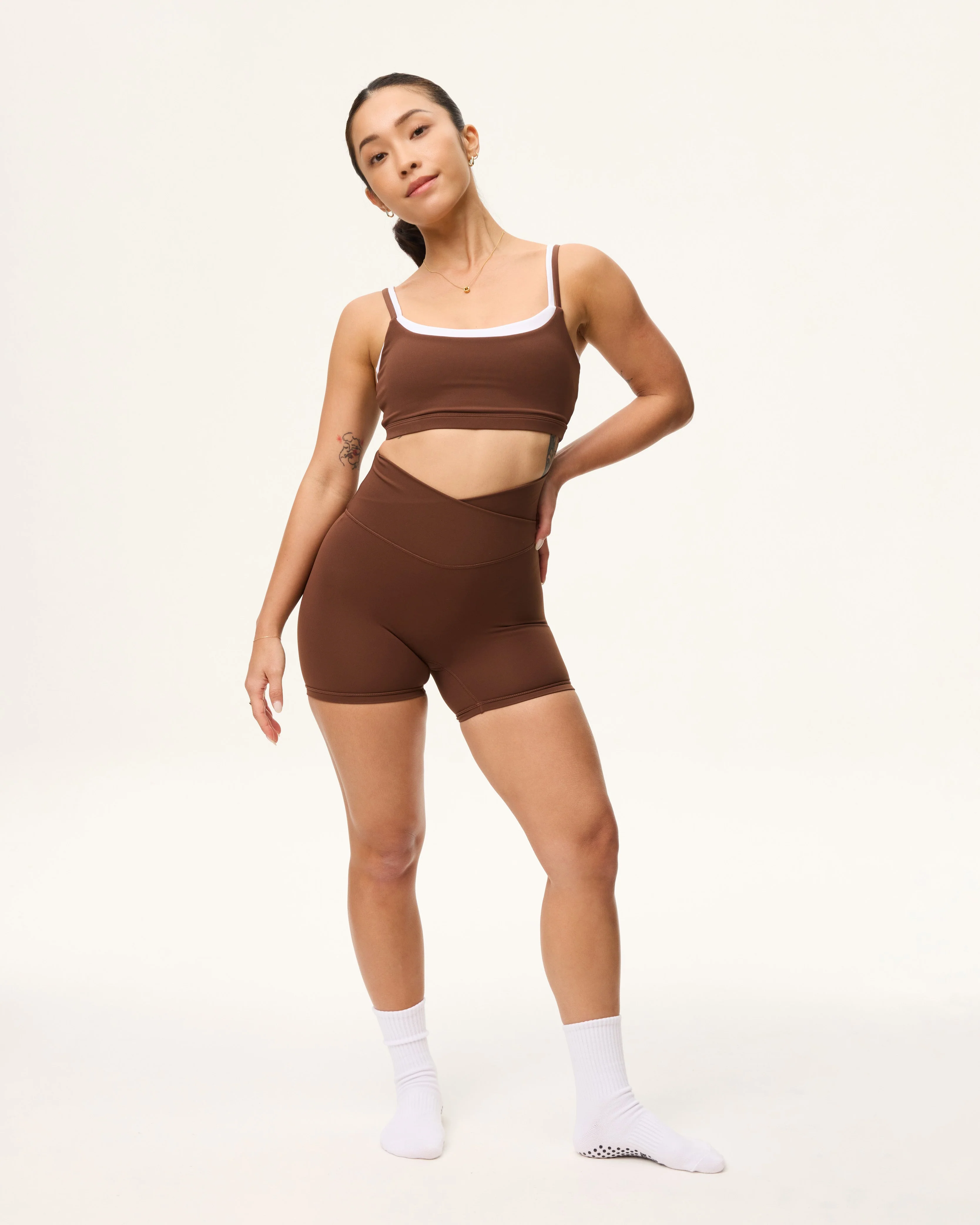 [AA x Eugena] Double Up Bra in Chocolate - Image 3