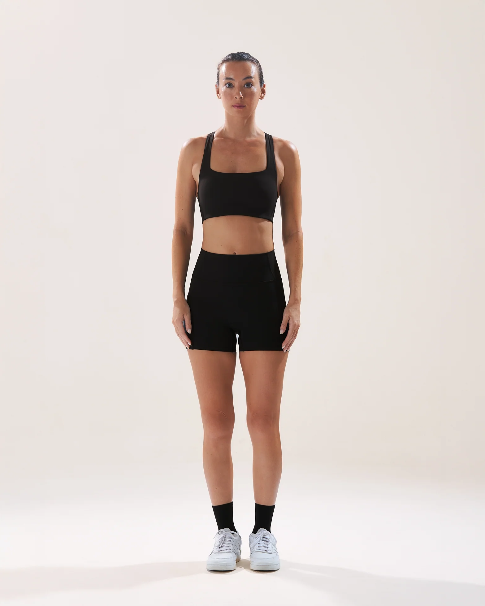 Boxy Bra in Black Sesame - Image 3
