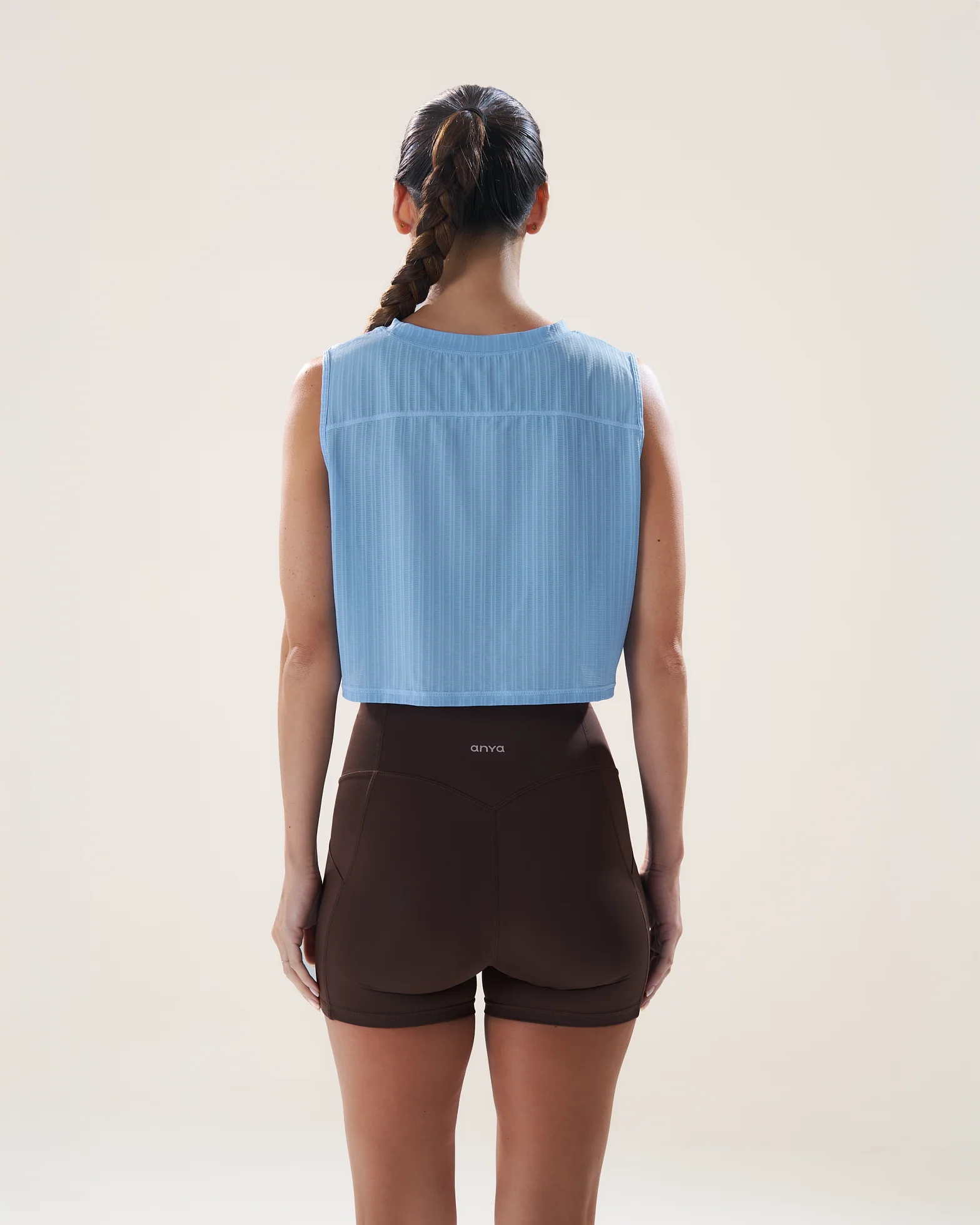 Boxy Muscle Tank in Arctic - Image 2