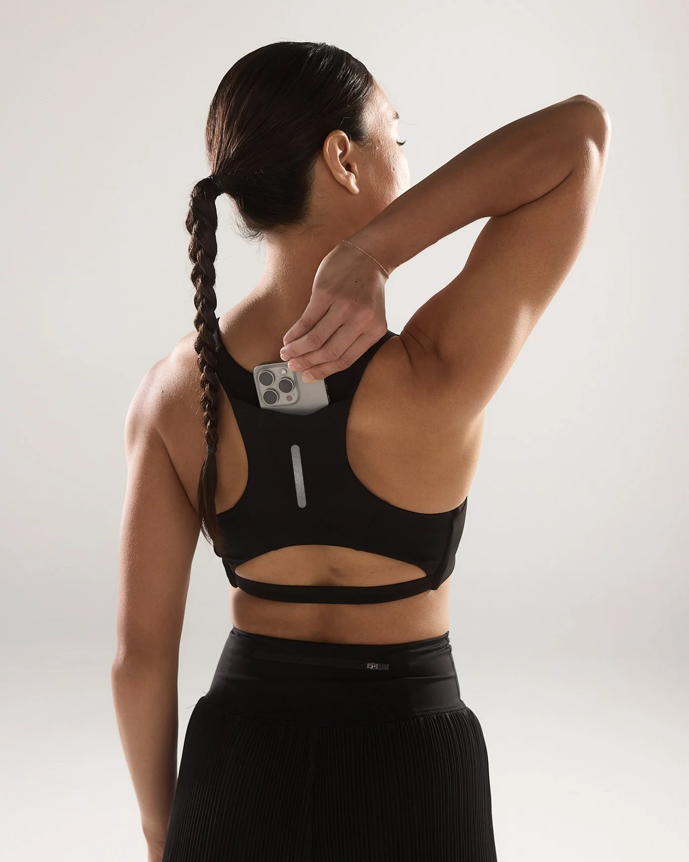 Mileage Bra in Black Sesame