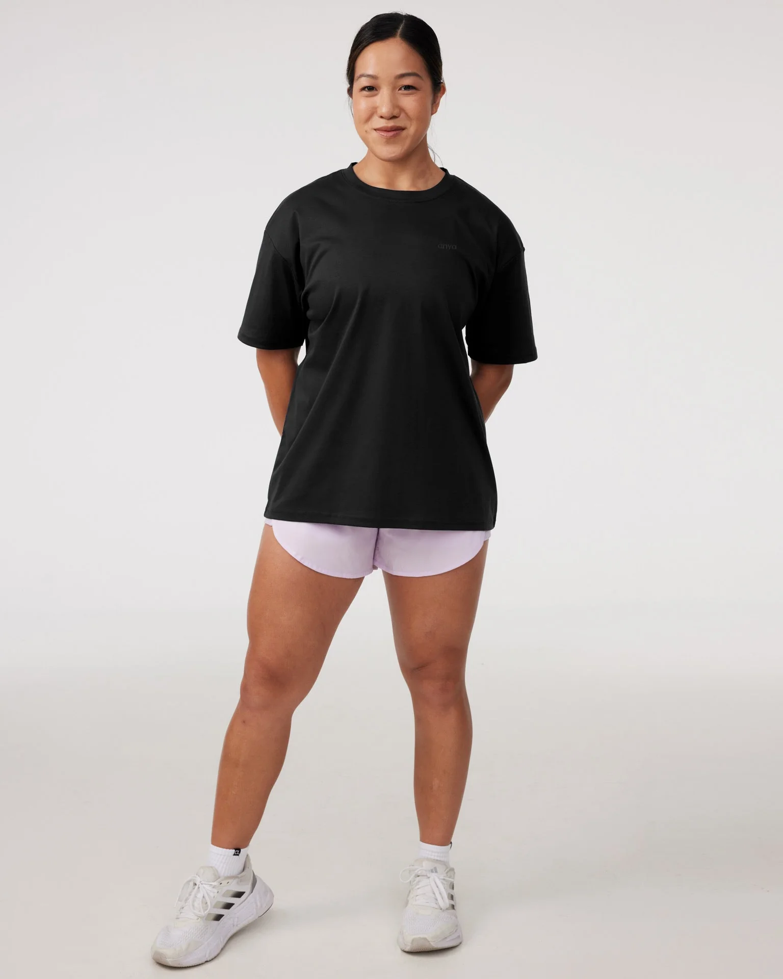 Oversized Tee in Black Sesame - Image 3