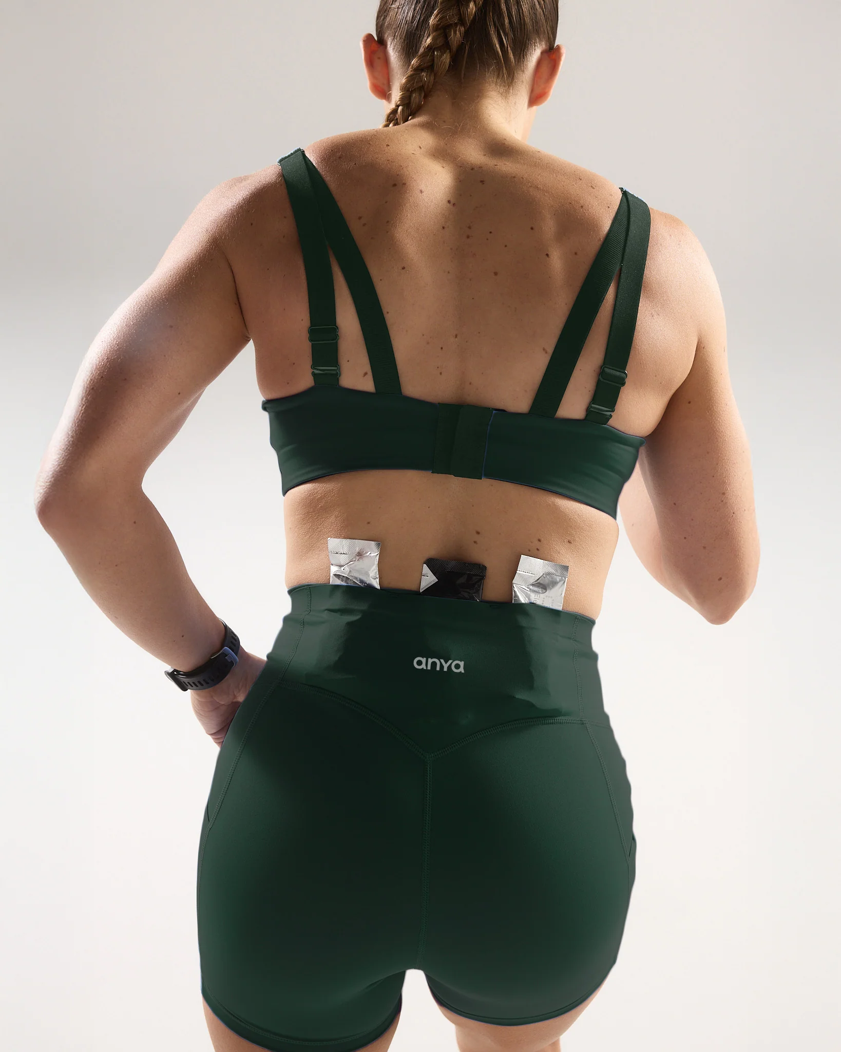 Race Pocket Shorts (Mini 4") in Strike - Image 5