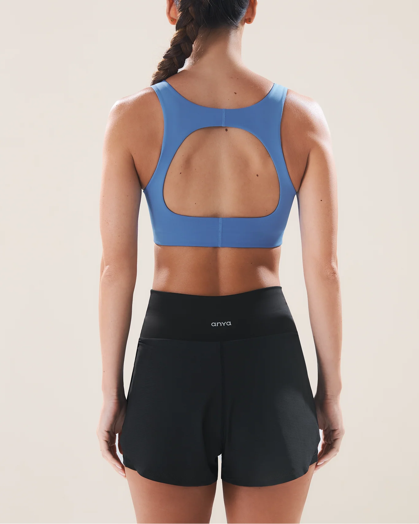 Run Shorts 3" in Black Sesame - Image 3