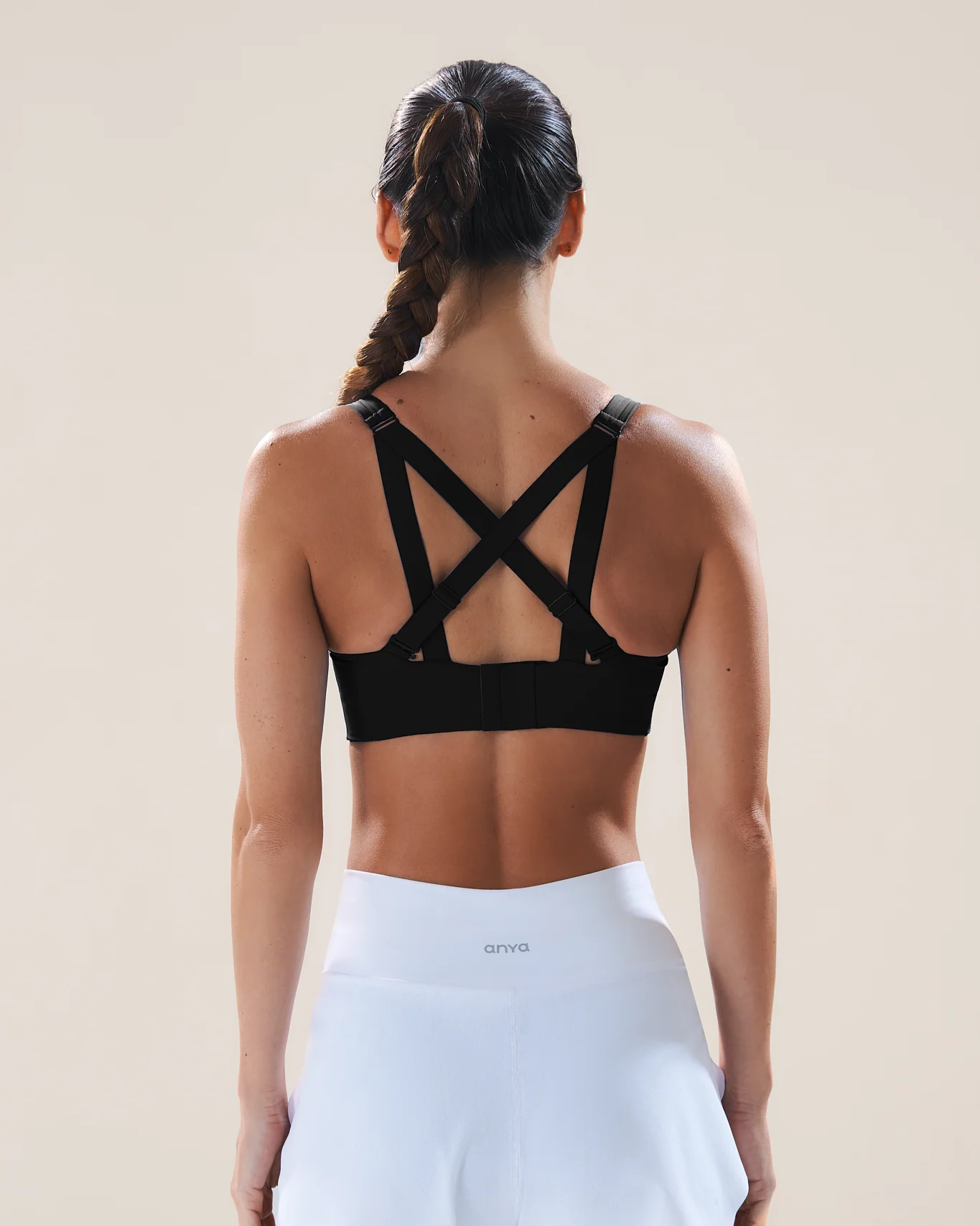 Two-Way Clasp Bra in Black Sesame - Image 5