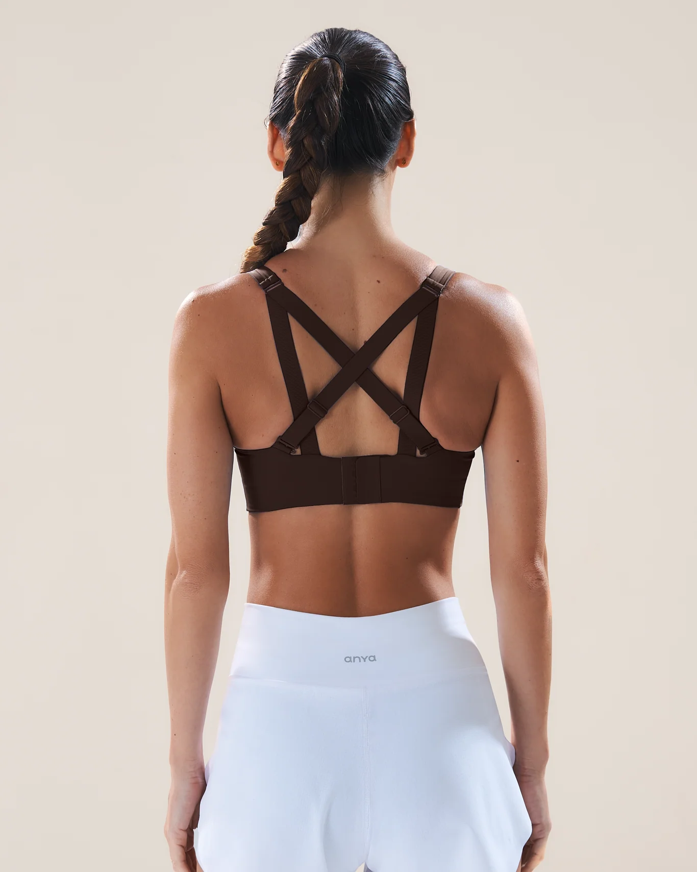 Two-Way Clasp Bra in Espresso - Image 4